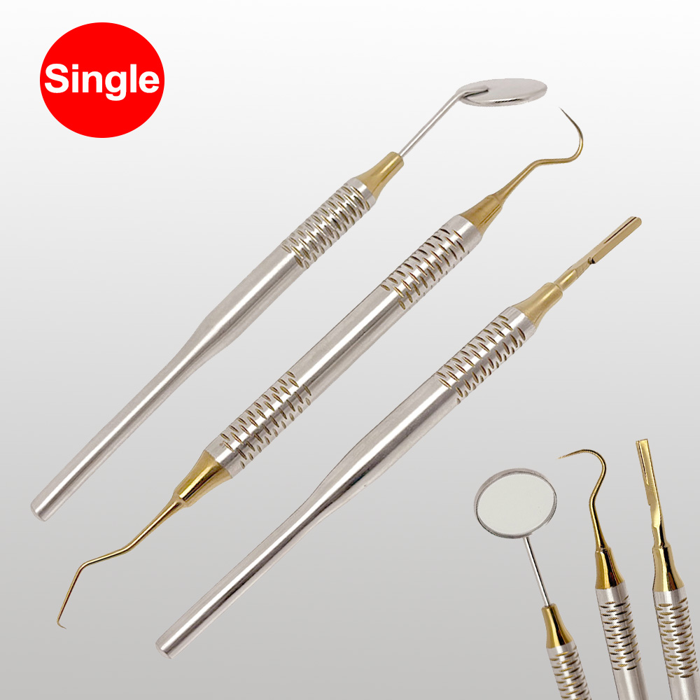 Dental Mirror Probe - 1Pcs Dentist Teeth Cleaning Tool Mouth