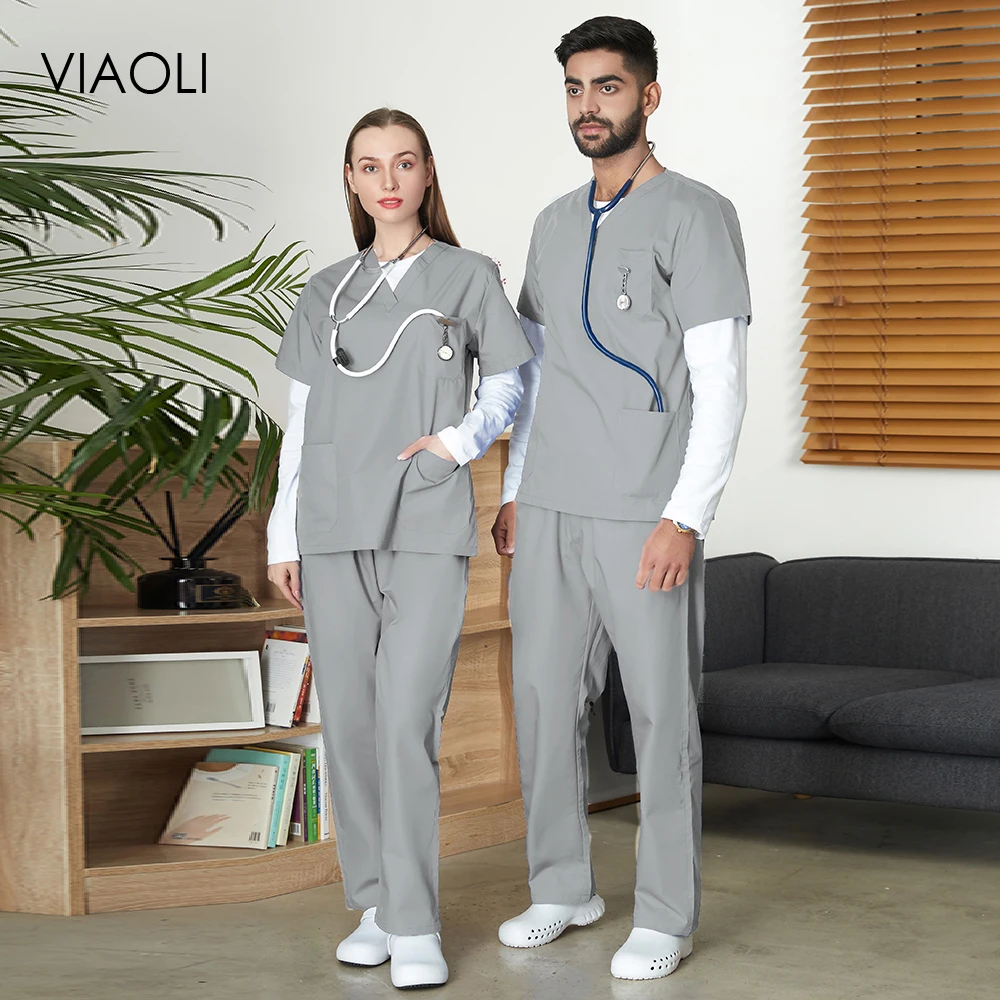 Medical Lab Coat - Pet Shop Veterinary Work Medical Uniform