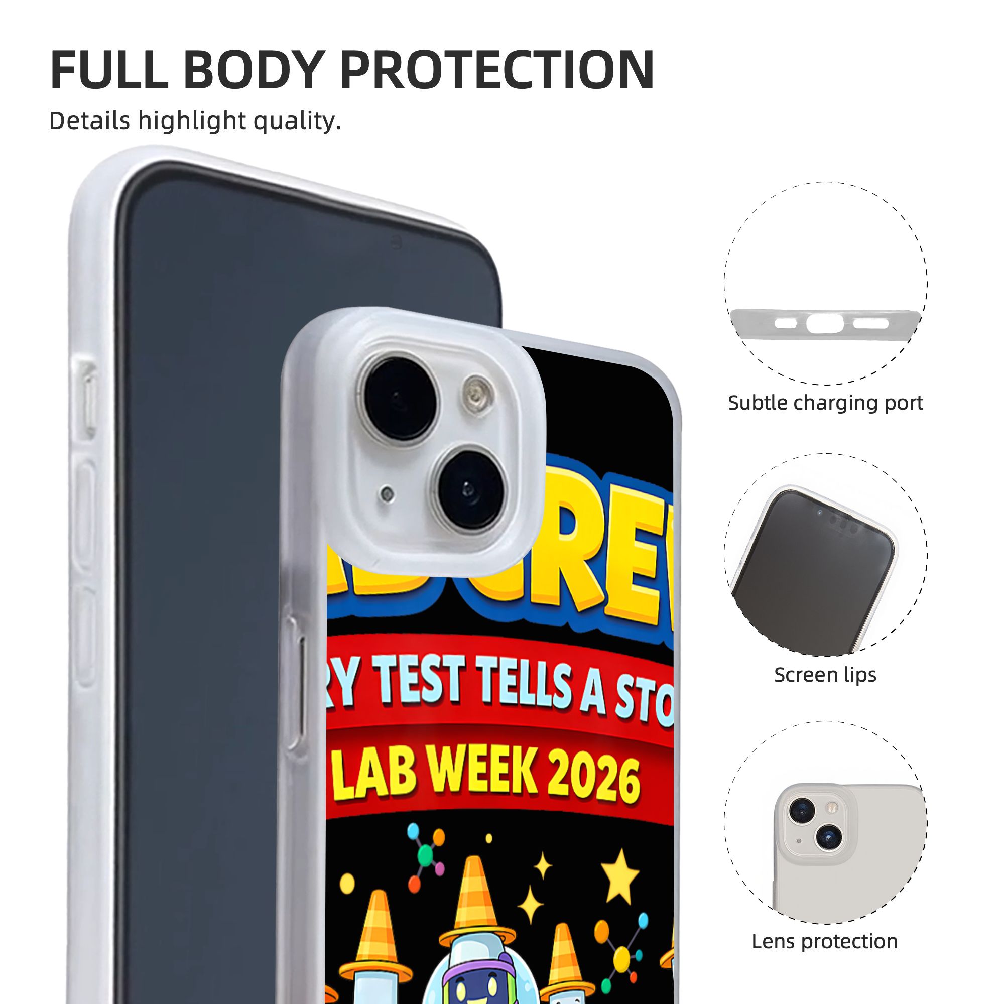 New Armor Bumper Shockproof La - Medical Lab Tech ulasan dan harga