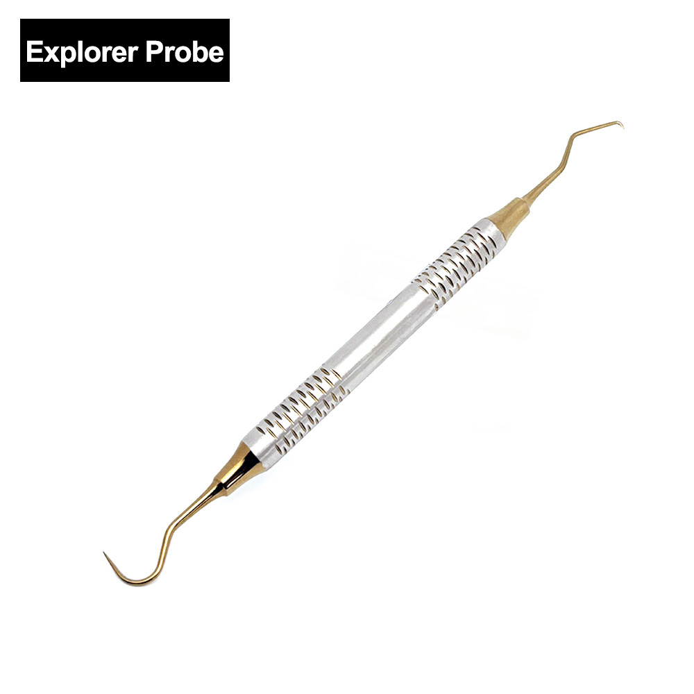 Premium Stainless Steel Dental - Dental Mirror Probe ulasan dan harga