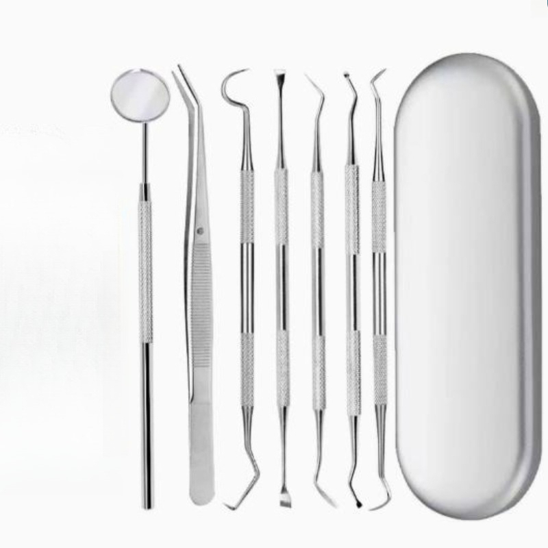 5x7Pcs/Set Dentist Prepared St - Dental Mirror Probe ulasan dan harga