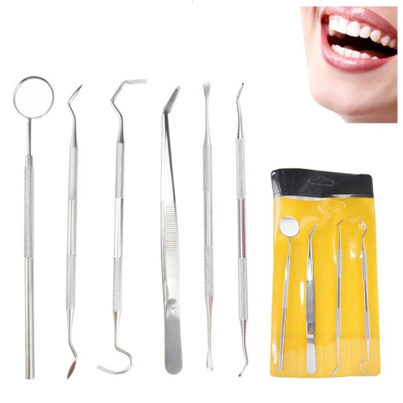 1Set Dental Mouth Mirror Tweez - Dental Mirror Probe ulasan dan harga