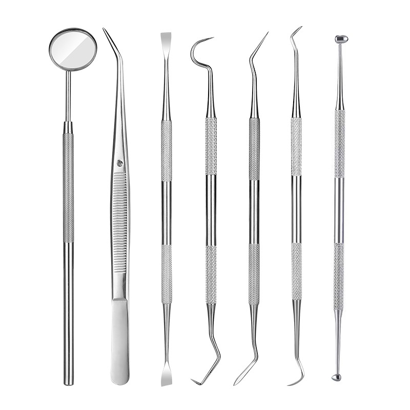 1PCS Stainless Steel Dentist C - Dental Mirror Probe ulasan dan harga