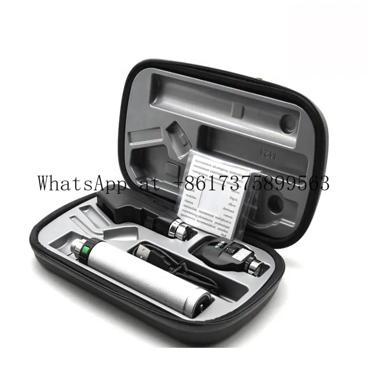 3-in-1 Veterinary Diagnostic S - Otoscope Ophthalmoscope Set ulasan dan harga