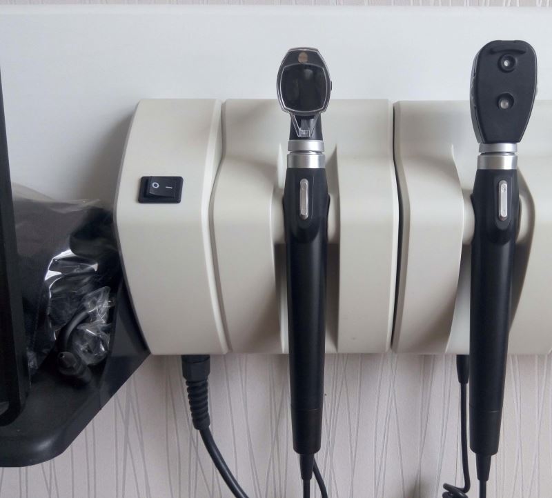 2025 ENT Diagnostic Kit Wall M - Otoscope Ophthalmoscope Set ulasan dan harga