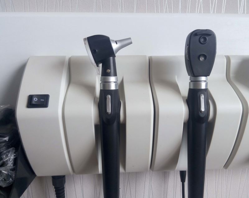 2025 ENT Diagnostic Kit Wall M - Otoscope Ophthalmoscope Set ulasan dan harga