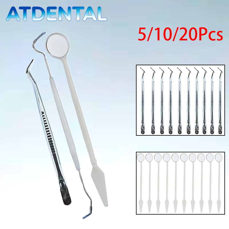 5/10/20Pcs Disposable Dental K - Dental Mirror Probe ulasan dan harga