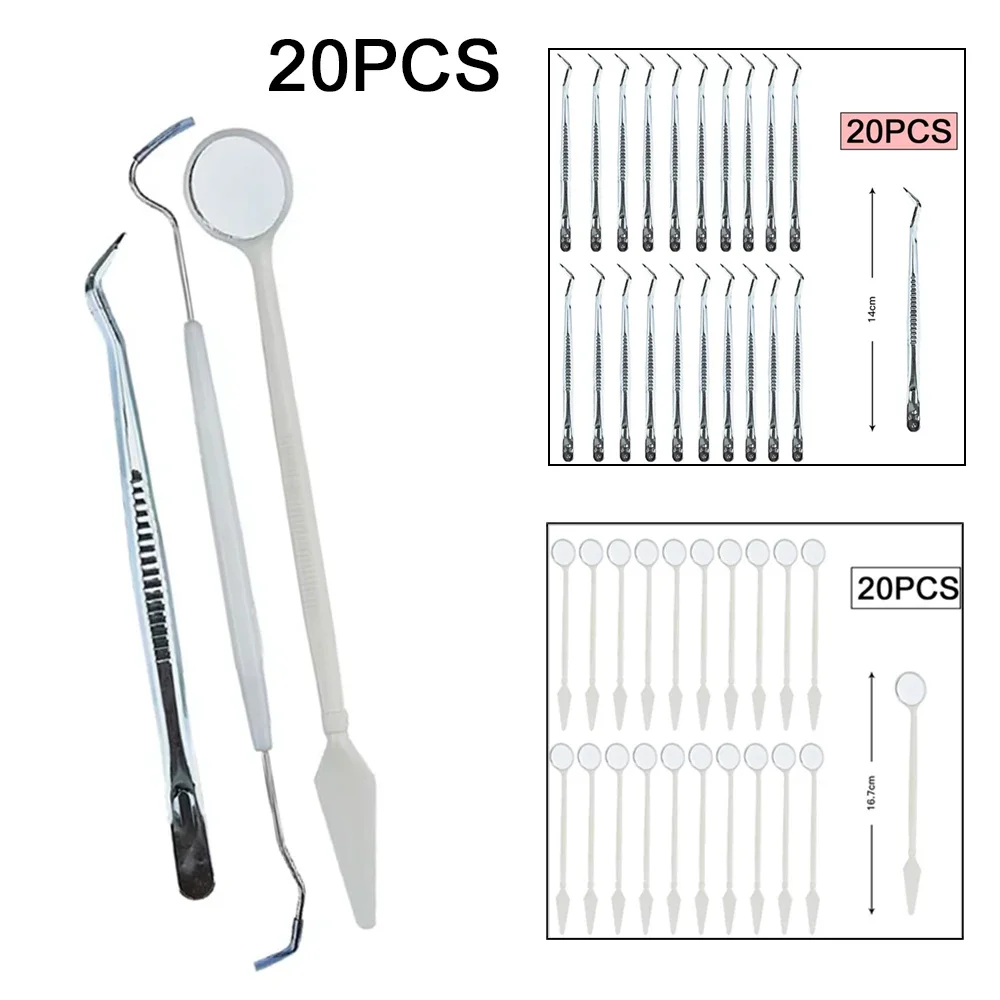 5/10/20Pcs Disposable Dental K - Dental Mirror Probe ulasan dan harga