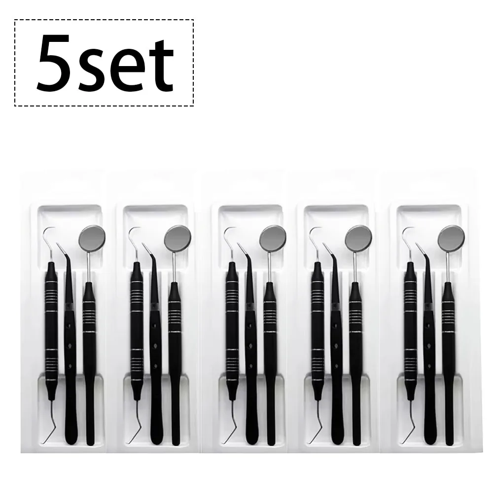 3Set/5Set Dental Care Instrume - Dental Mirror Probe ulasan dan harga